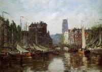 Boudin, Eugene - Rotterdam, Le Pont de Bourse